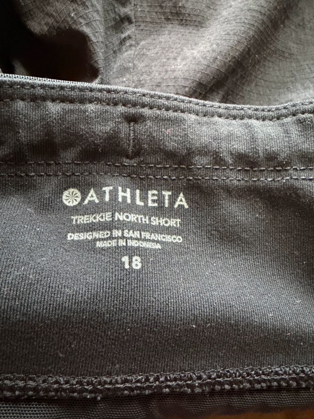 Athleta Black Trekkie North Shorts with Side Pockets - Picture 4 of 5